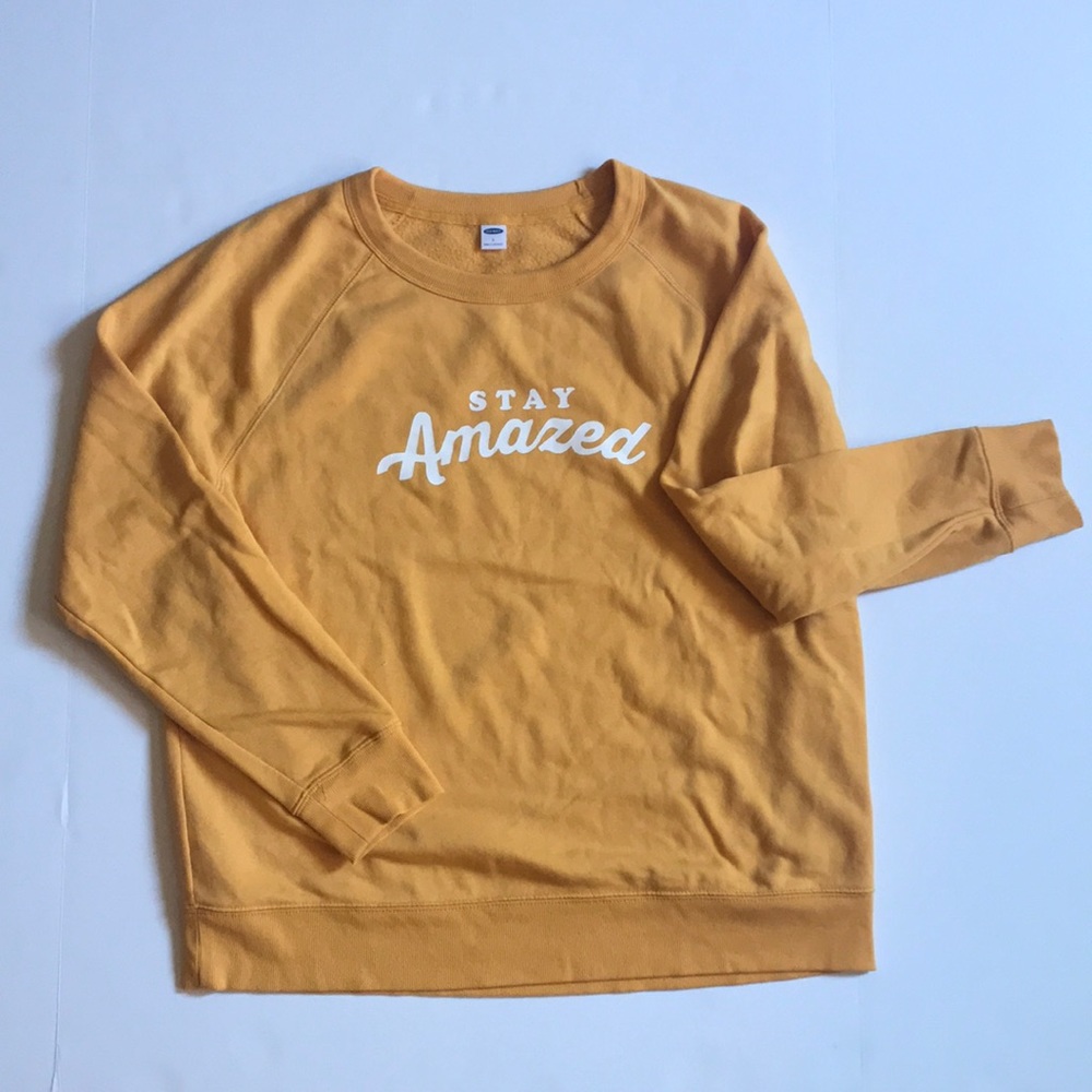 Yellow lightweight Sweatshirt
